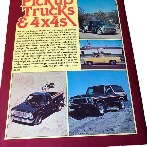 Vintage Consumer Guide Pickup Trucks & 4x4s, 1977, 98 pages - Picture 10 of 10